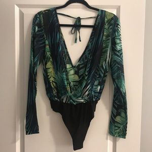 Multicolored bodysuit